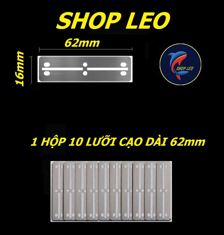 Cây cạo rêu MUFAN 65cm + 10 Lưỡi dao - cạo rêu bể cá cảnh- hồ thủy sinh - phụ kiện 3