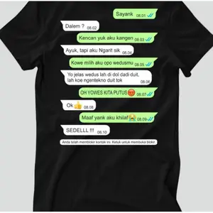 Kaos T-Shirt Kata Kata Pesan Wa Viral Lucu Gemesin Peria Wanita Kaos Murah Kaos Distro Gudang Distro Raja Kaos Kaos Murah Kaos Sablon Gudang Sablon Baju Distro Baju Sablon