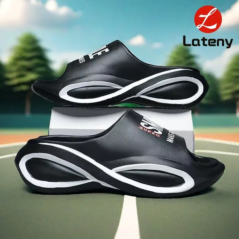 Lateny Sandal pasangan bersol tebal baru untuk pria dan wanita