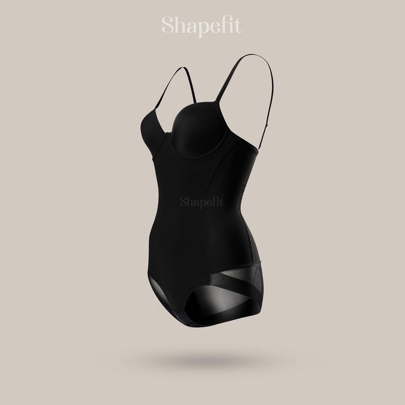 Bodysuit Định Hình Nâng Ngực Siết Eo Shapefit BS02 Mỏng Nhẹ Thoáng Mát
