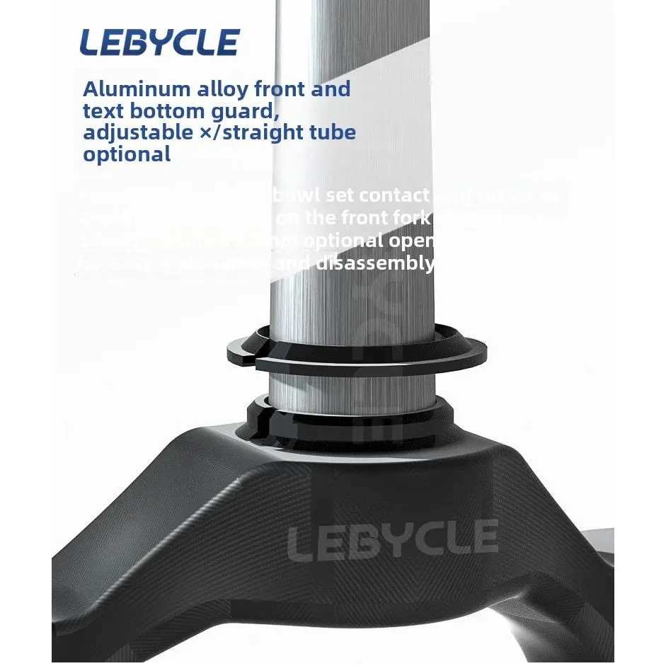 Aluminum Alloy Mountain Bike Fork Resists Tapered Fork Straight Pipe Optional To Prevent Wear