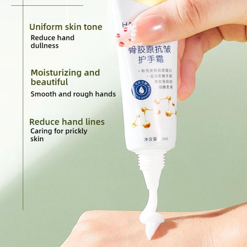 Product Introduction of Collagen Hand Cream Moisturizing And Anti-drying Autumn And Winter Improvement Of Rough And Non-greasy Hand Oil For Men And Women 30ml 28