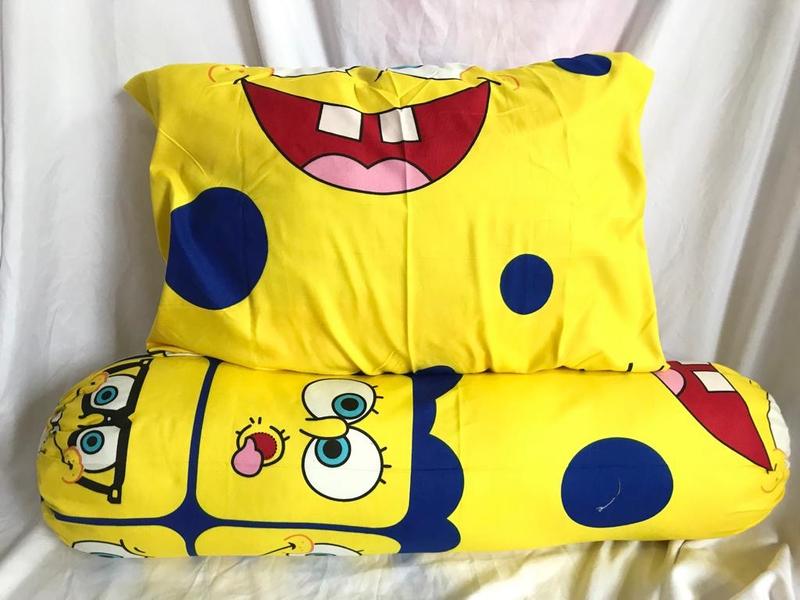Product Introduction of Paket 48 ribu 9 Biji Sarung Bantal Guling By Shekayla Motif Random Bahan Katun Bisa Dicuci Tali 5