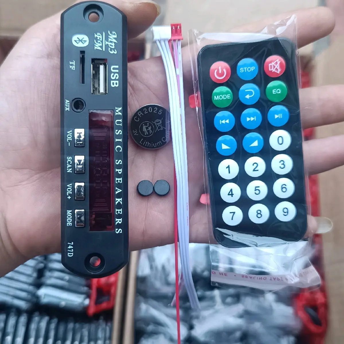 Bluetooth 5.0 bảng mạch tín hiệu độ cho âm li loa kéo....