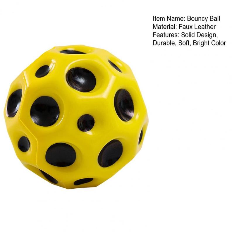 Product Introduction of Bóng Lỗ, Độ Bền Cao, Bóng Mềm Và Bouncy, Chống Sốc, Hình Mặt Trăng, Lỗ Hole, Thích Hợp Cho Trẻ Em, Đồ Chơi Trong Nhà Và Ngoài Trời, Bóng Thể Thao Vui Nhộn 8