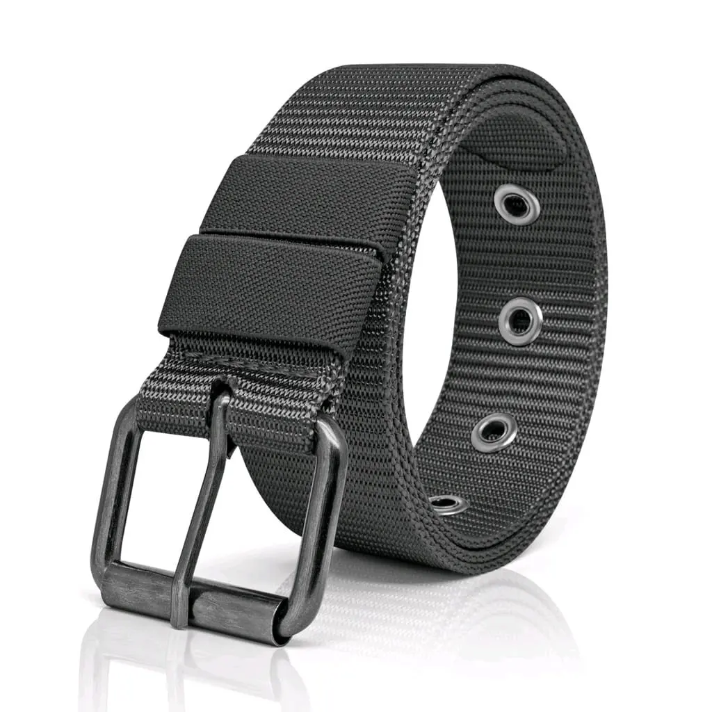 ikat Pinggang Pria Canvas Sabuk Tactical Military Nylon Kanvas Belt Gesper Pria