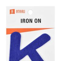 Gambar Ataru Patch Hufuf K - Biru Stiker Sablon Baju Patch Iron On Sticker Pakaian Tempel Setrika dari Ataru_NEW Kota Tangerang Selatan 2 Tokopedia