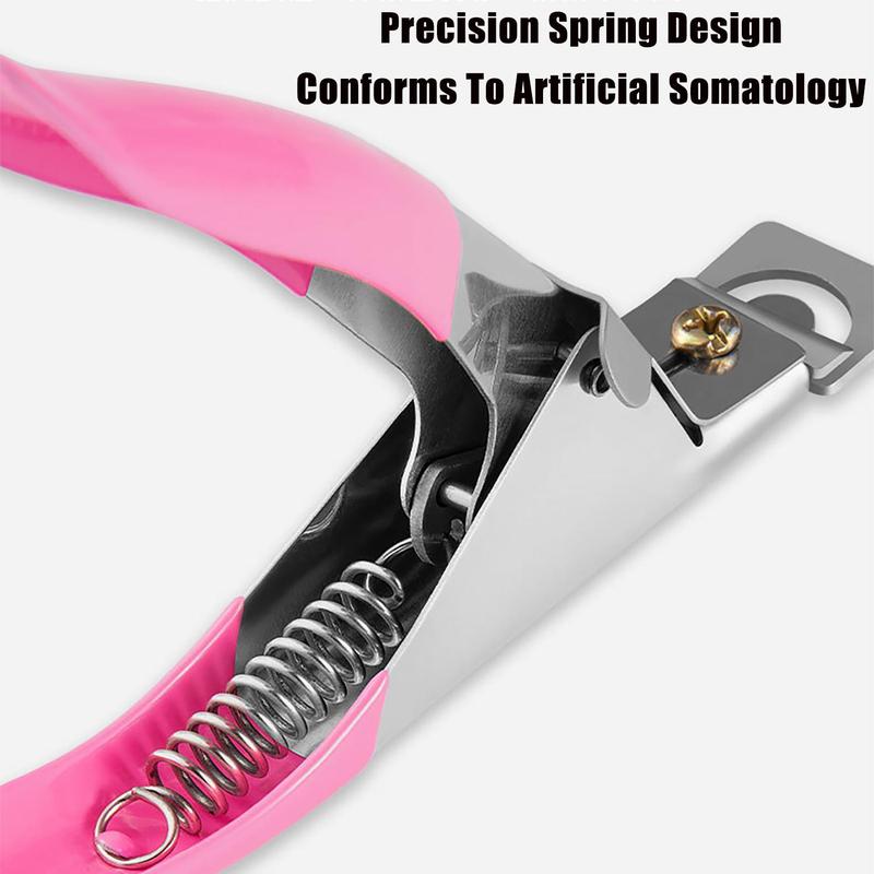 Product Introduction of Stainless Steel Nail Clipper, 1 Count Portable U-shaped Nail Trimmer with 10pcs Nail Measuring Magnets, Professional Manicure Tool for Home & Salon Use, Valentine's Day Gift, Gifts for Girlfriend, Nail Nippers, Nail Tech Supplies, Nail Care 8
