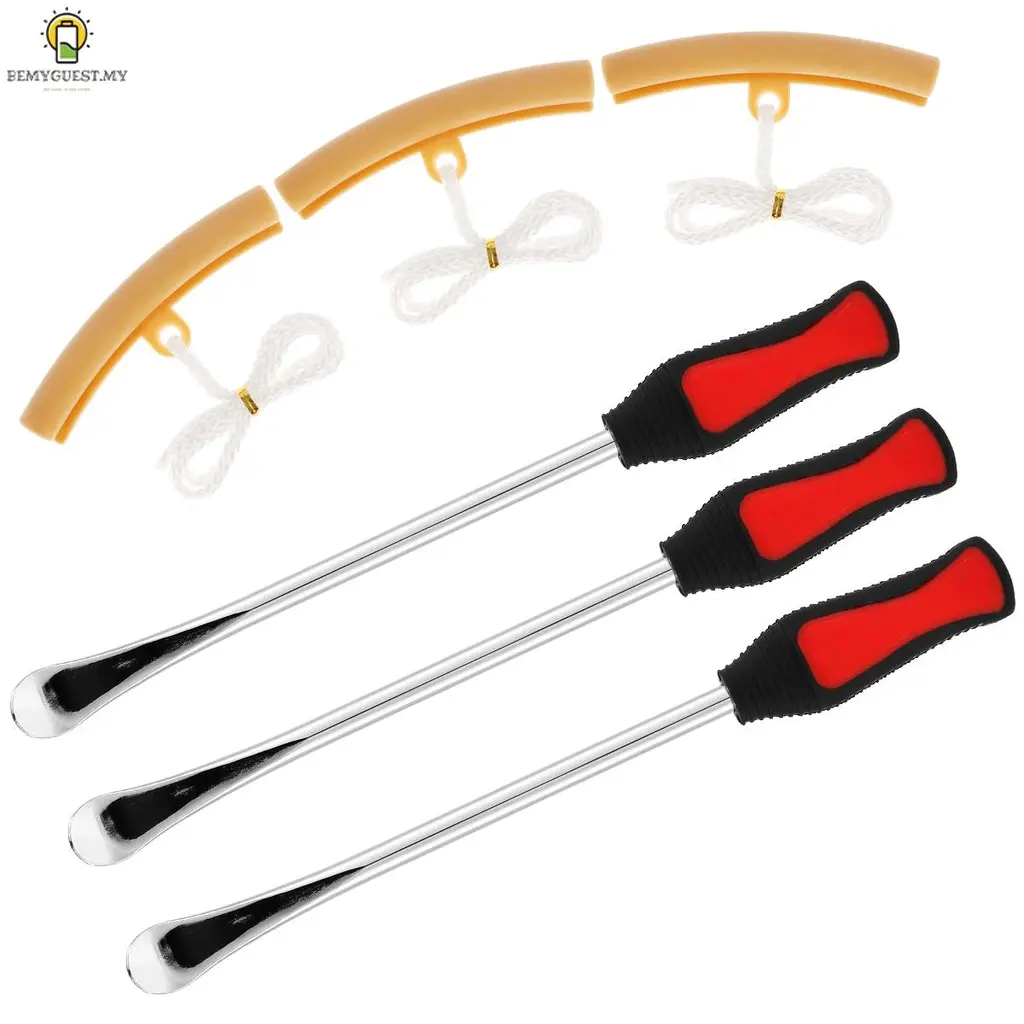 Dụng Cụ Phục Hồi Lốp Xe Máy Bộ Thìa 3 Cái, 14,5 ", Cần Gạt Thay Lốp Xe Máy, Dụng Cụ Phục Hồi
