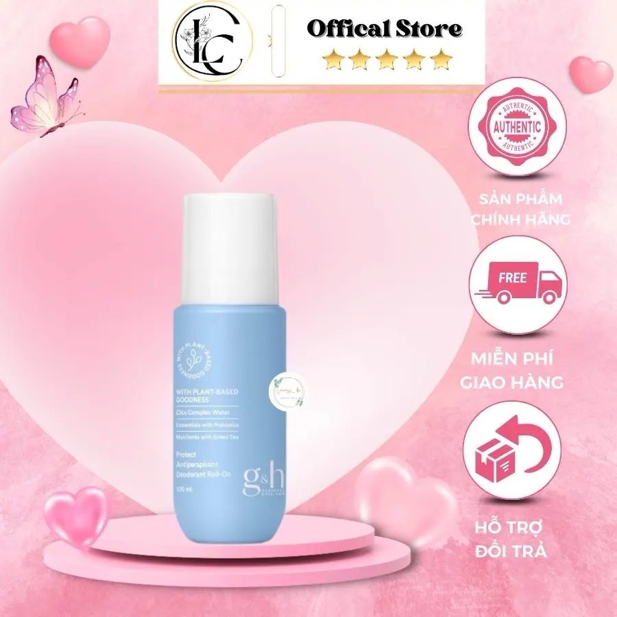 Lăn Khử Mùi và Giảm Tiết Mồ Hôi G&H AMWAY 100Ml - Công Thức Độc Đáo