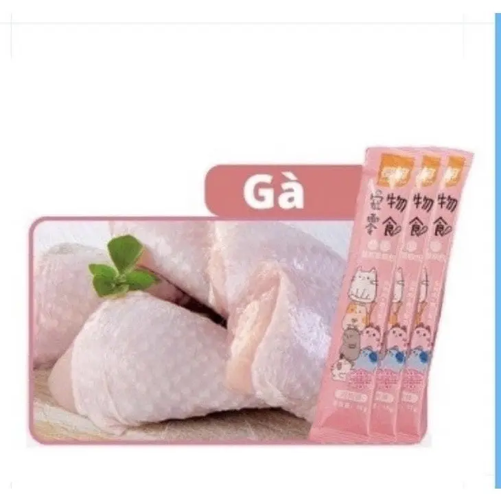 Combo 200 thanh súp thưởng cho mèo, soup thưởng dinh dưỡng cho mèo, sup thưởng shizuka thanh 15gr 8