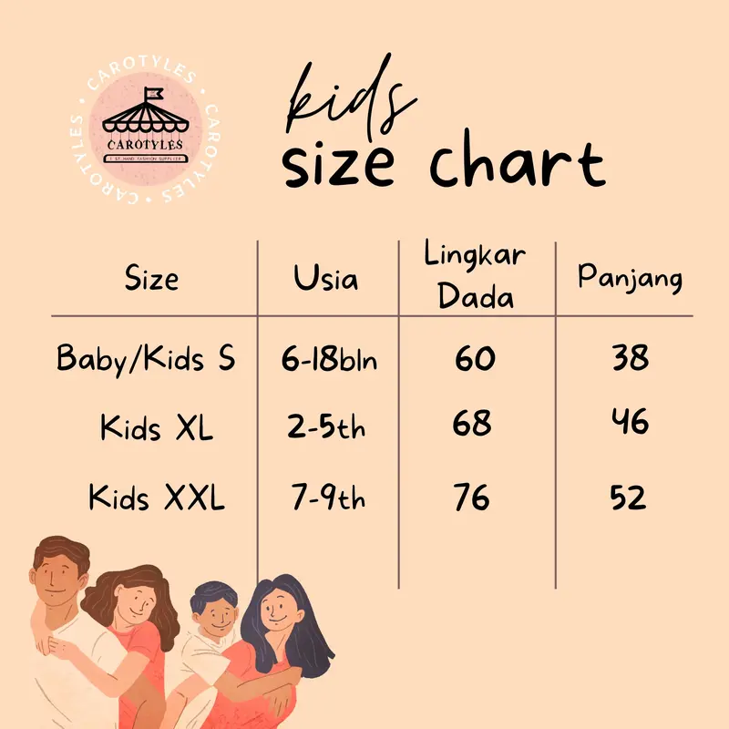 Kaos Anak Motif Sesuai dengan Order dan Kaos M Dwasa (Motif Rndom) 1