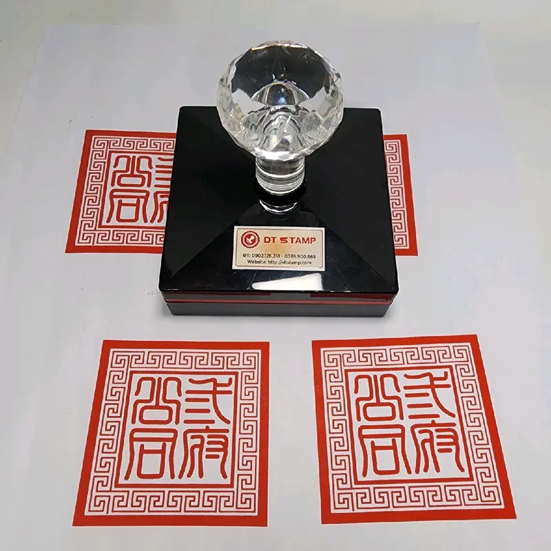 Ấn triện, Dấu đóng sớ liền mực. Dấu Ấn Triện nhà chùa, phục vụ các Thầy 2