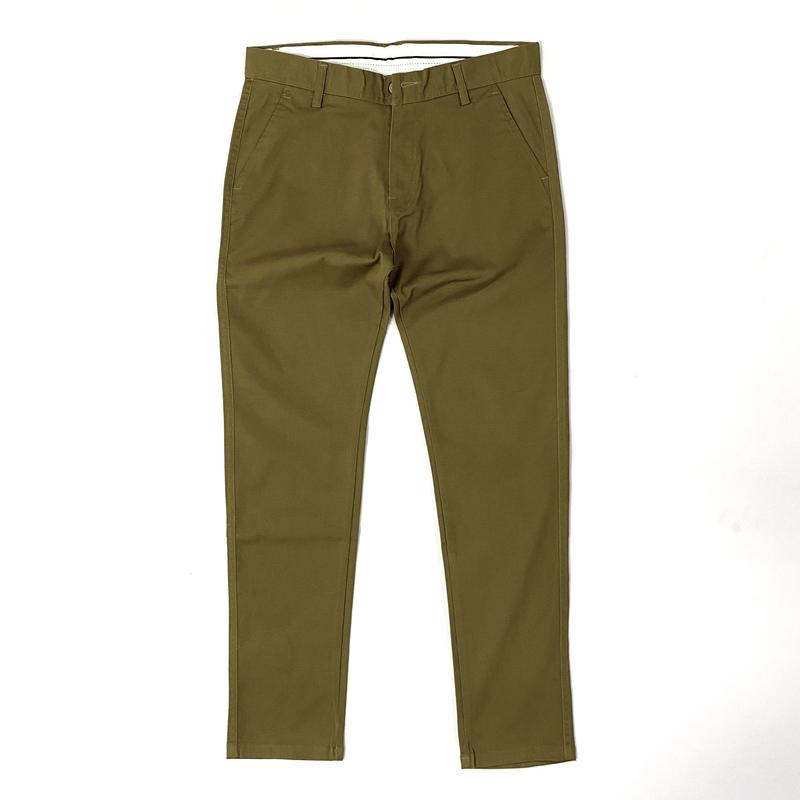 Quần Kaki Nam Slim Fit Co giãn kiểu dáng ôm gọn Tây âu - Màu Nâu