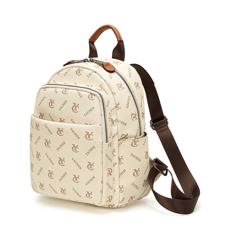 Product Introduction of Women's Backpack 2024 New Fashion Backpack High-end Women's Bag Korean Style Trendy Travel Casual Versatile Bag 29
