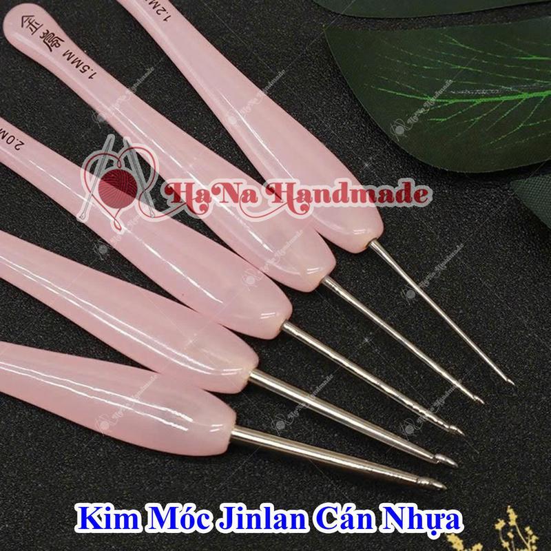 Kim móc Jinlan nhựa hồng cán thường