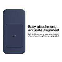 Gambar KiiP Wireless EW50 Power Bank Magnetic Magsafe 15w Fast Charging 4200mah mengisi banyak perangkat tipe c - Abu-Abu dari KiiP Official Kota Tangerang 4 Tokopedia