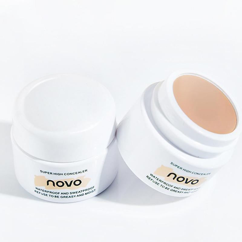 Product Introduction of NOVO Concealer Palette Flawless Concealer Long-lasting Control Acne Tattoo Cover Oil Dark B9I8 48
