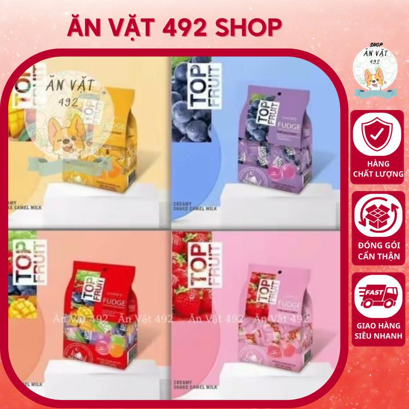Kẹo dẻo trái cây TOP FRUIT COOWY nhiều hương vị gói 320g - Ăn Vặt 492