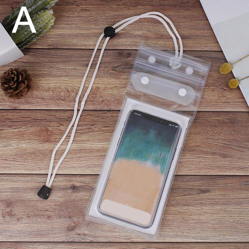 Product Introduction of Waterproof Three Fold Mobile Phone Bag Airbag Swimming Cover Touch Cover Protective Hot Diving W0K3 21
