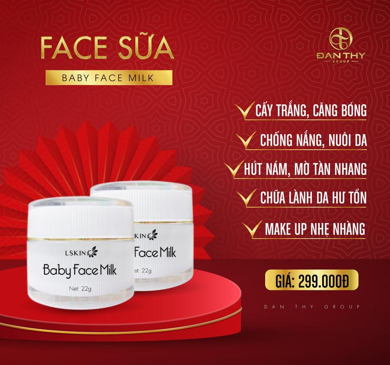 combo 2 Babe Face Cấy Trắng Da Skincare DANTHY GROUP.