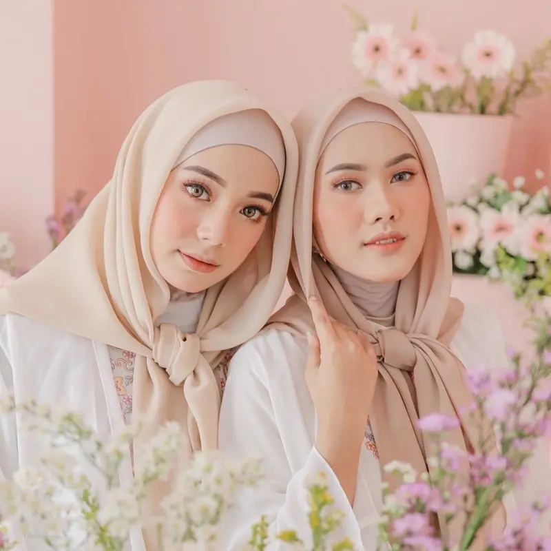 HIJAB BELLA SQUARE ORI POLLYCOTTON/JILBAB SEGI EMPAT BELLA SQUARE/BELLA SQUARE 1