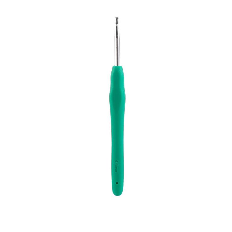 Product Introduction of laxuzzy 2.0-10mm Soft Grip Craft Tools DIY Aluminum Weave Yarn Crochet Hook Knitting Needles 7