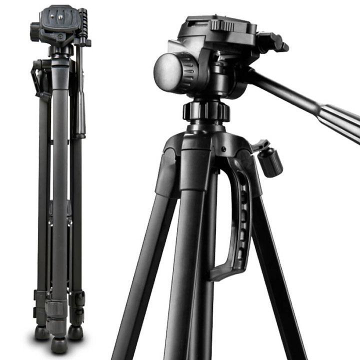 Chân đế chụp hình 3 chân Tripod 3366 cho điện thoại và máy ảnh [ Giá rẻ ]