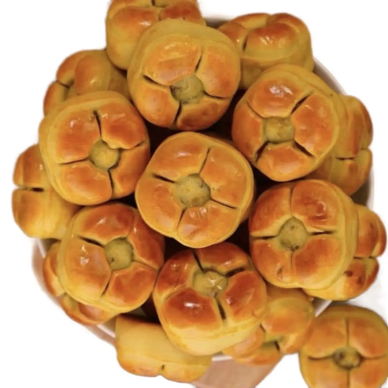 Bánh nướng dinh dưỡng nhân Táo Đỏ & Óc chó Ăn Vặt Food không đường - Snack, Thức Ăn