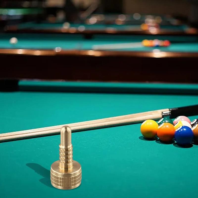 Product Introduction of 1Pcs New Brass Billiard Cue Screw Cue Joint Strudy Pool Cue Extension Screw Cue Weight Bolts Table Game Accessories 21