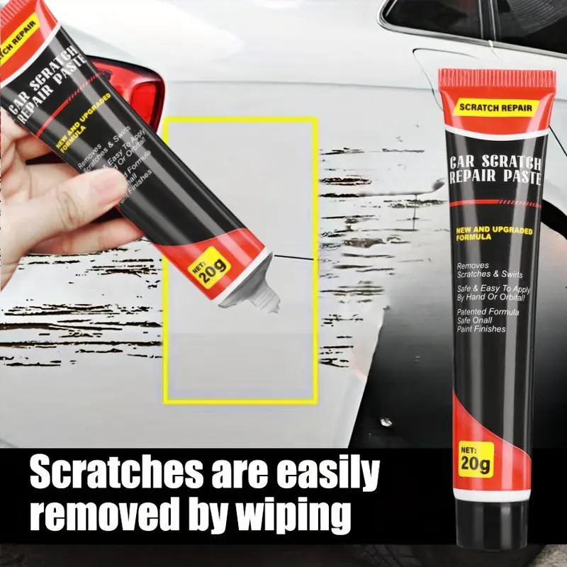 Car Scratch Repair Paste, Car Scratch Repair Paint, Professional Car Scratch Removal Polishing Wax, Car Paint Care Product for Deep Scratch Repair, Car Scratch Remover, Car Paint Waxing, Car Detailing Kit 6