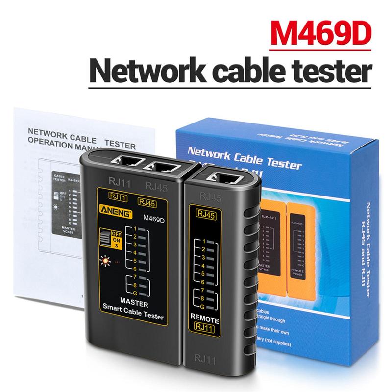 Product Introduction of Network Cable Tester Cat5 Cat5E Cat6 UTP Ethernet Tool RJ1145 for Networking 0