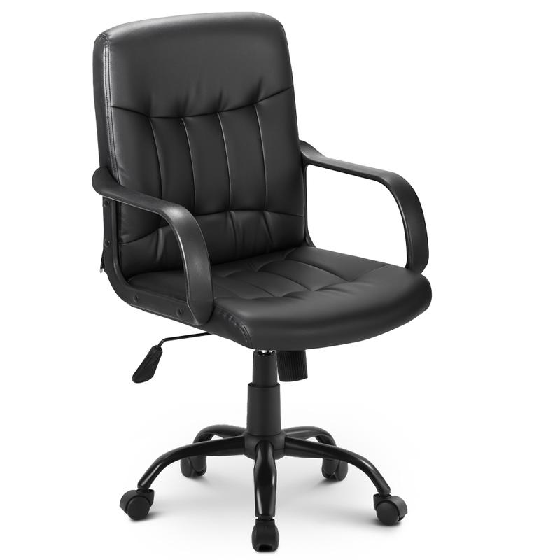 Product Introduction of Mesh High Back Executive Adjustable Swivel Office Chair Lumbar Support Computer Desk Chair ergonomics Lumbar support, armless seat (Black) 34