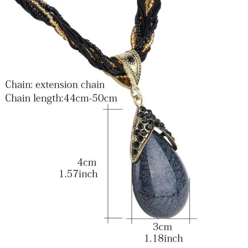 Hot New Design Creative Bohemian Style Accessories Fashion Pendants Retro Necklace Tassel Pendant 3