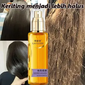 SUPER SMOOTH hair oil serum untuk rambut KERING & RUSAK anti-frizz hair vitamin & heat protectant (All hair type)