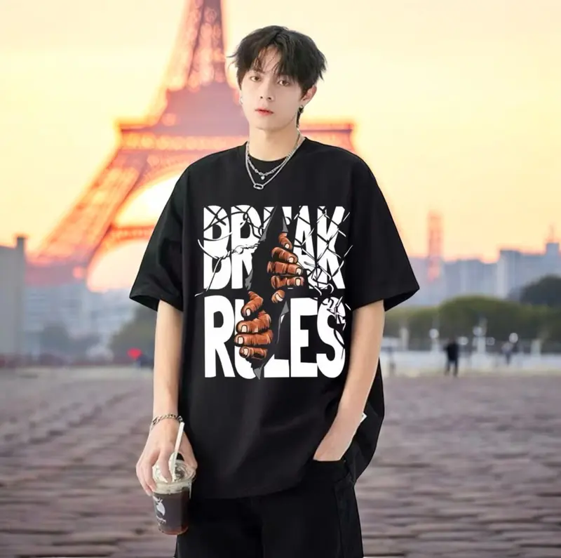 ÁO THUN BEAK UNISEX from rộng tay ngắn cổ tròn Nam Menswear Tre 7