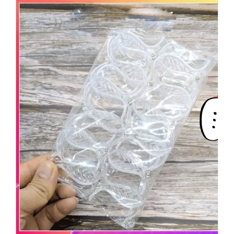 Sỉ Sét 12 kẹp càng cua 3 răng trong suốt cao cấp