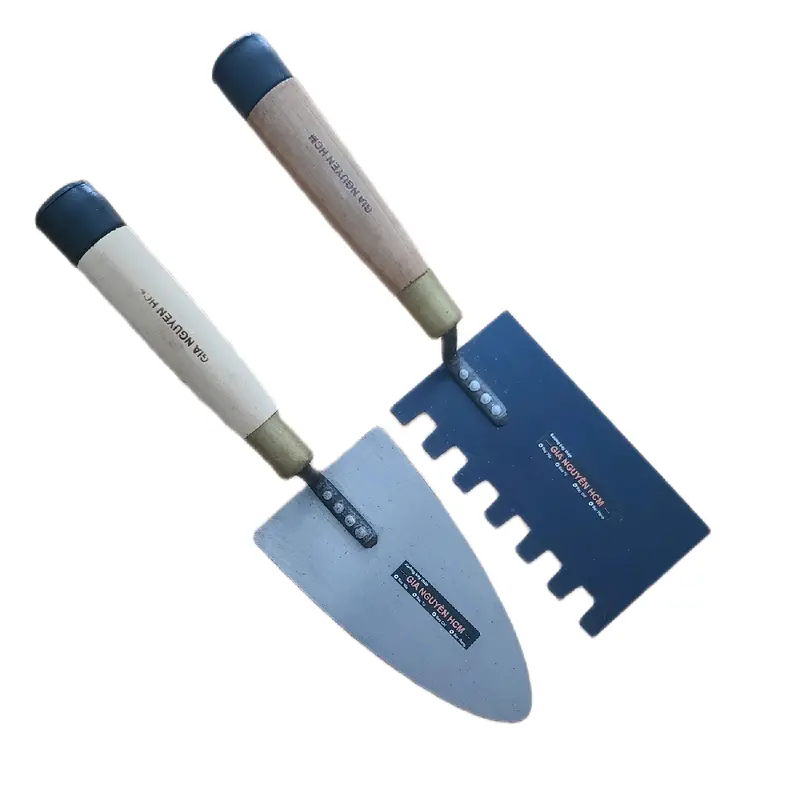 COMBO 2 BAY XÂY, RĂNG CƯA (GỒM 1 BAY XÂY THÉP TRẮNG A1, 1 BAY RĂNG CƯA THÉP XANH) 0