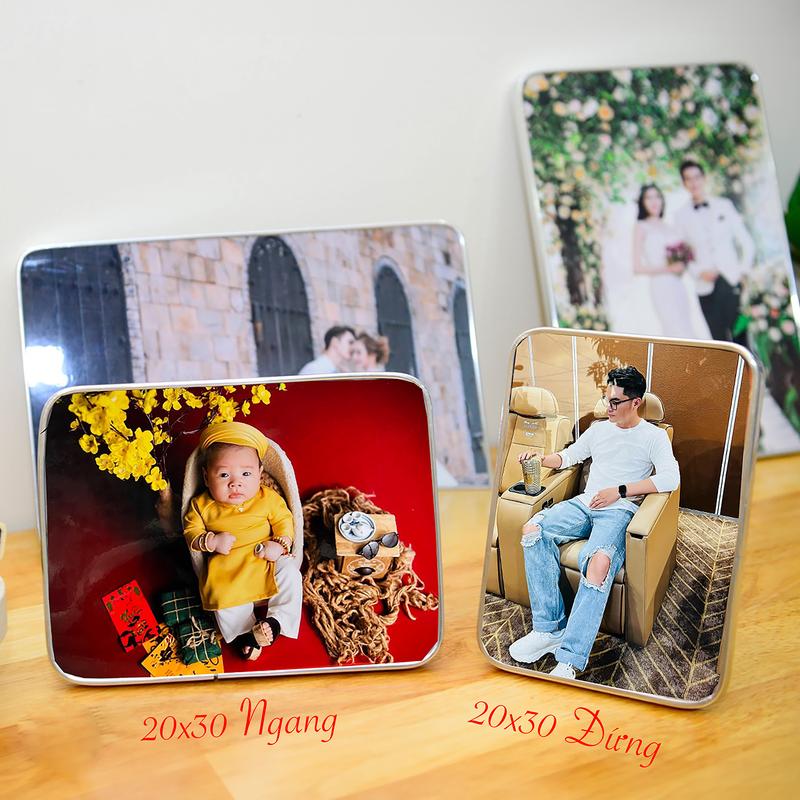 Ảnh để bàn HD (bo viền) - in theo mẫu Decor Khung Tranh Treo Tường Decor Phòng Trang Trí Nhà