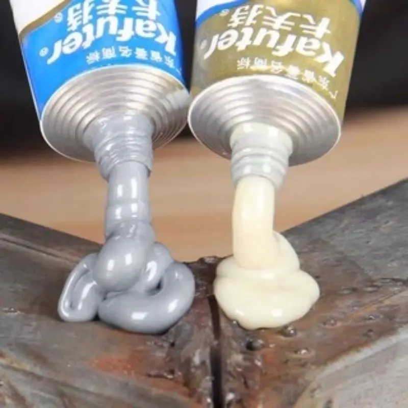 Lem AB Epoxy Kuat Metal Casting Glue Penambal Besi Radiator  Logam  Anti Bocor - Tahan Karat dan Tahan Banting lem china 2