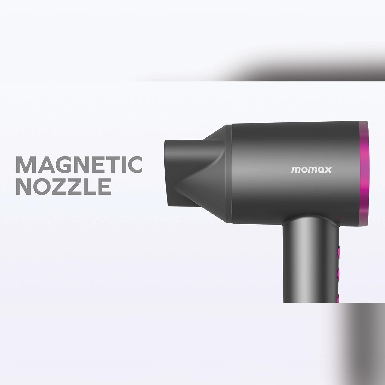 Momax Hair Dryer Ultra-Speed ION Hair Dryer - Grey HL10EUE