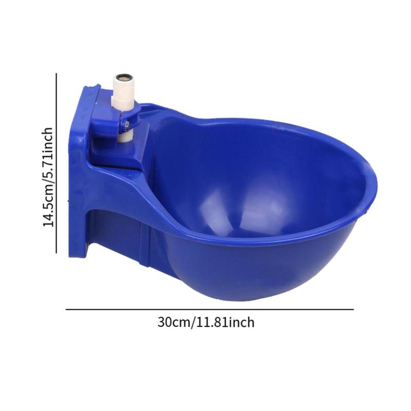 Product Introduction of Horse Waterer Automatic Water Bowl for Cattle Dispenser Hanging Animal Waterer Thickened for Backyard Cow Dog Cat Tools 0