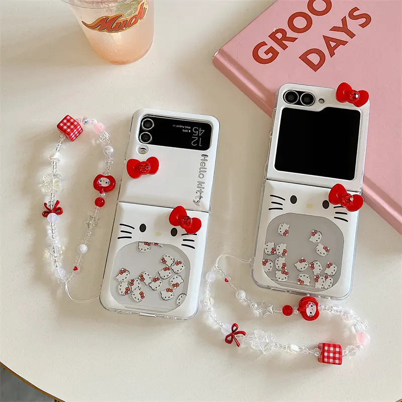 เคสโทรศัพท์, ดีไซน์การ์ตูนทรายดูด, เข้ากันได้กับ Samsung Galaxy Zflip5/6 รุ่น 3/4 รุ่น, เคสโทรศัพท์แบบพับได้, เปลือกแข็งสร้างสรรค์, ใช้ได้, เคสป้องกัน