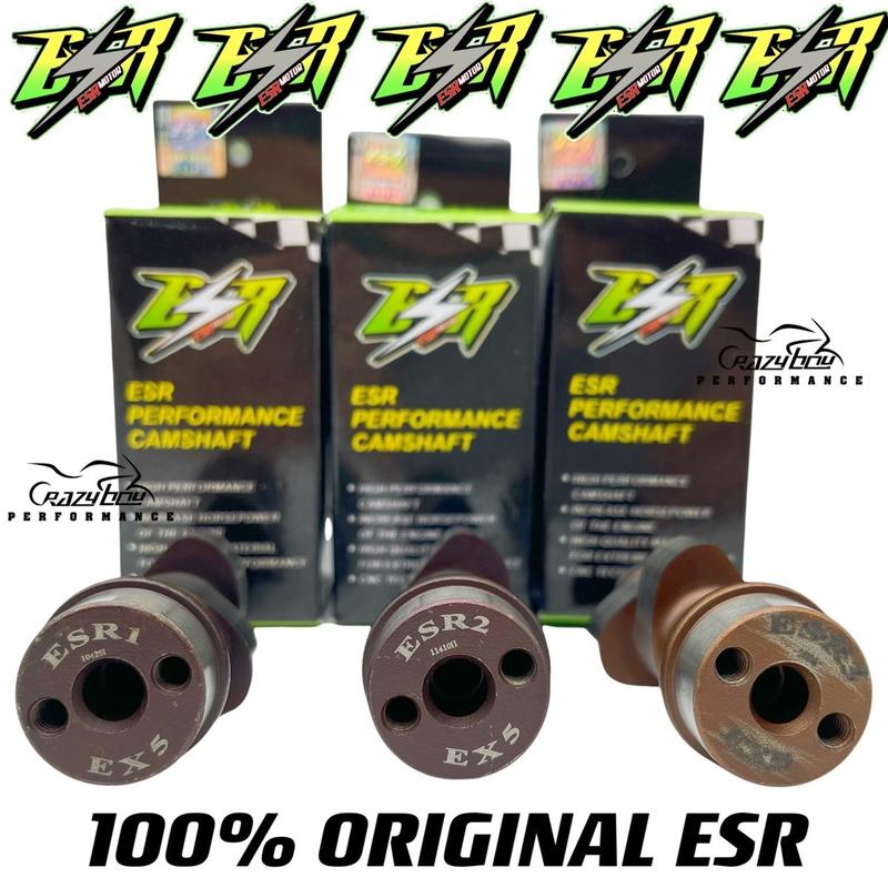100% ORIGINAL ESR MOTOR EX5 DREAM W100 CAMSHAFT LIGHT WEIGHT - TikTok ...