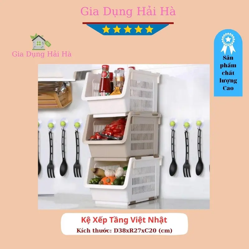 Kệ Xếp Tầng Đa Năng Việt Nhật ( Chính Hãng ) ( Loại 1 ) 0