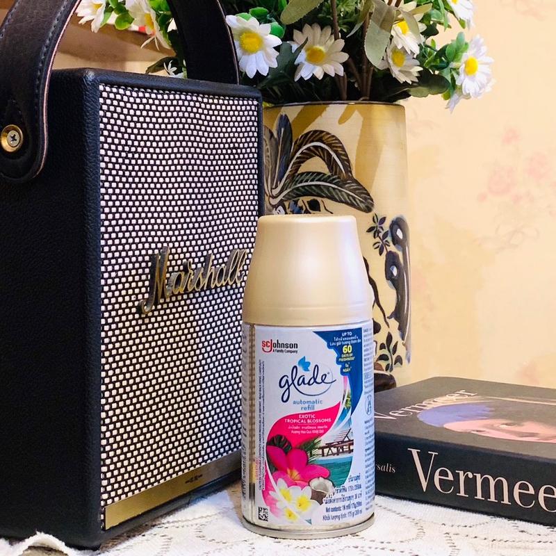 Lõi thay thế Glade máy xịt phòng tự động hương Hoa Quả Nhiệt Đới Dầu Thơm Phòng Dầu Thơm Tinh Dầu