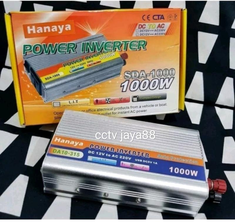 Product Introduction of POWER INVERTER DC ke AC Aki listrik Serbaguna Daya Besaar 1000W 1
