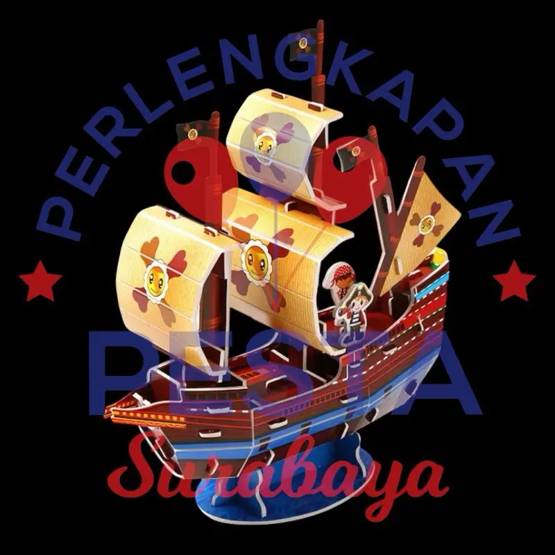 Puzzle Foam 3D Besar DIY Edukasi Kreatif Sensori Mainan Anak 1