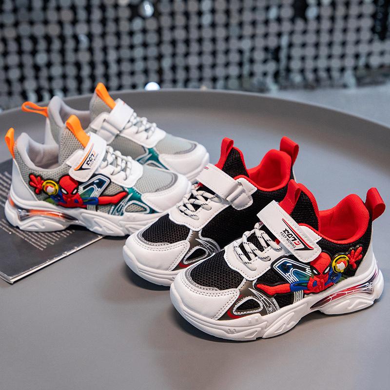 Giày Bé Trai Siêu Nhân Người Nhện Phiên Bản Đẹp Nhất Hệ Mặt Trời Size 26-38
