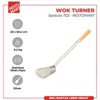 Gambar Sutil / Spatula Wok 50.4 cm / Turner T02 Stainless (2218066) dari Restomart Kitchen Solution Kota Administrasi Jakarta Pusat 1 Tokopedia